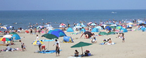 西目海水浴場(秋田県)